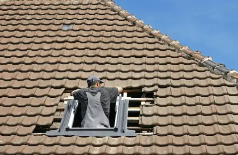Pose de velux - Albias